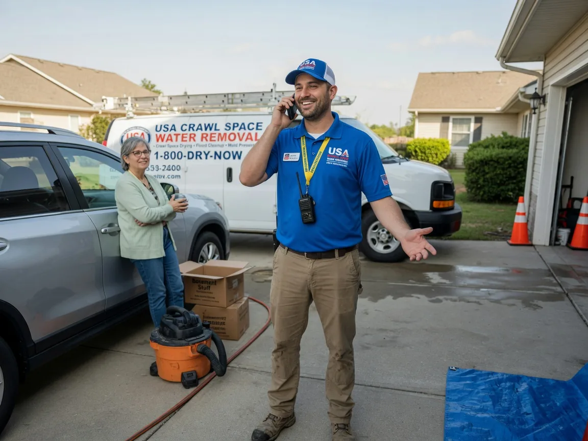 Crawl Space Water Removal Concord, AR FAQs